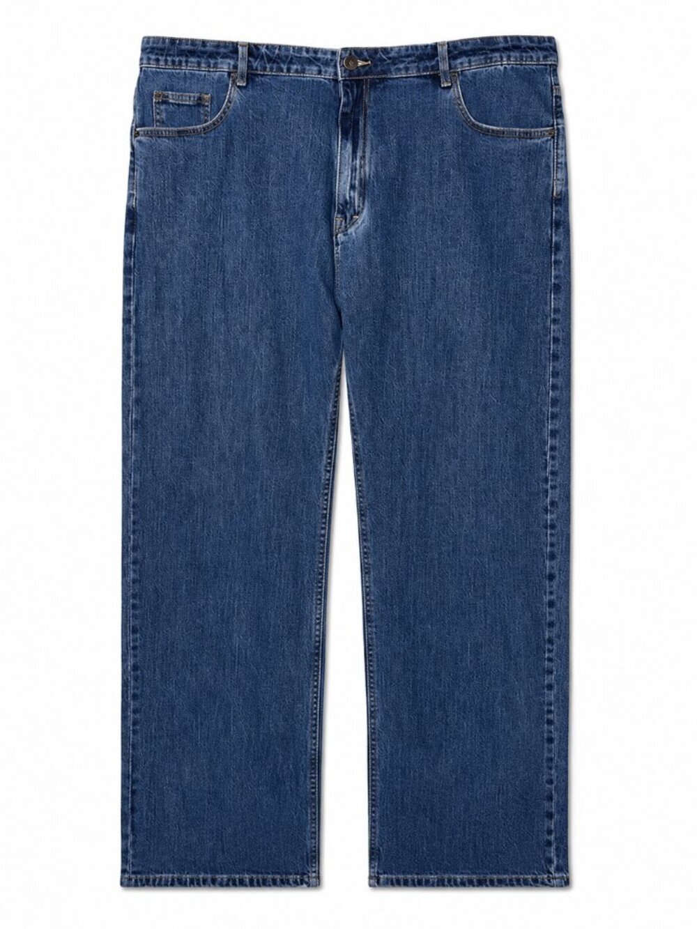 Denver Hayes FlexTech Men's Relaxed Jeans 44x36 Stretch Denim Blue Flex Waist